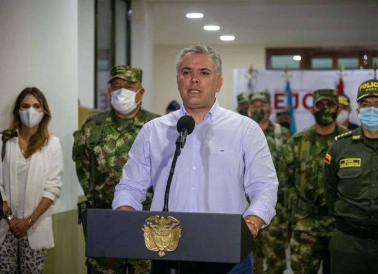 Iván Duque, presidente de Colombia. FOTO COLPRENSA