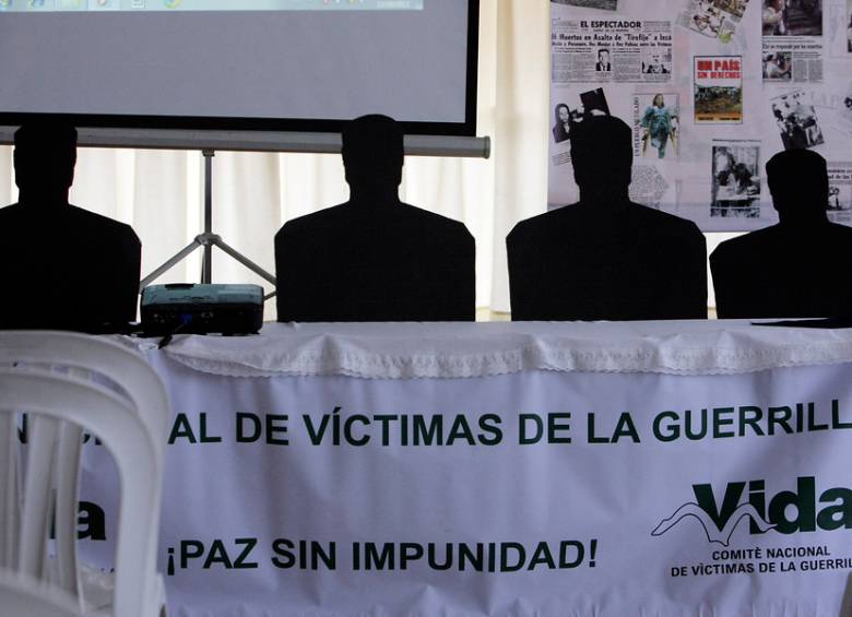 Para este viernes, varias mesas departamentales de víctimas estarán en la Plaza de Bolívar en Bogotá en un plantón para reclamar acciones concretas del Estado. FOTO colprensa