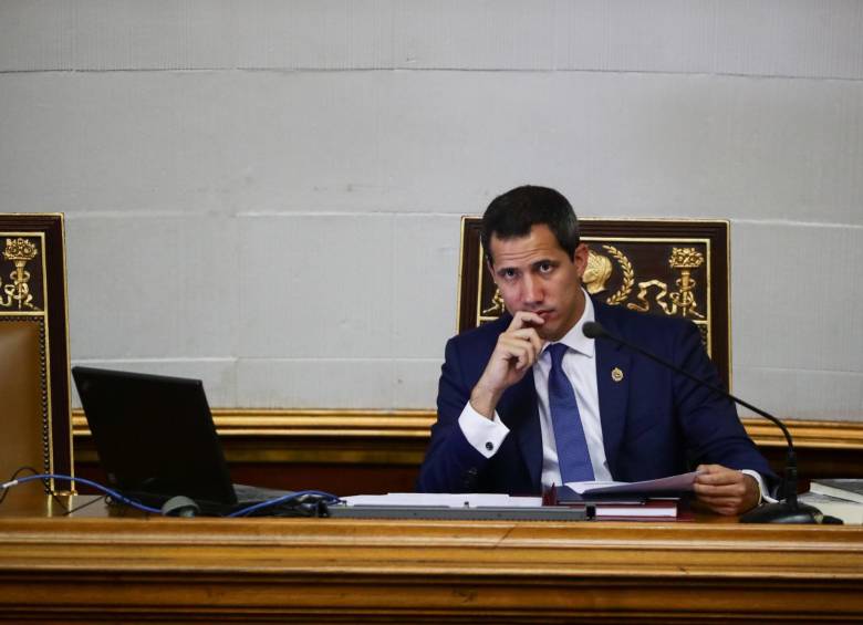 Juan Guaidó, presidente interino de Venezuela. FOTO: EFE