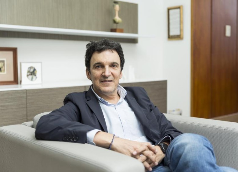 Juan Esteban Calle, presidente de Cementos Argos, habló de los resultados de la compañía al tercer trimestre de 2020. FOTO: Andrés Camilo Suárez Echeverry