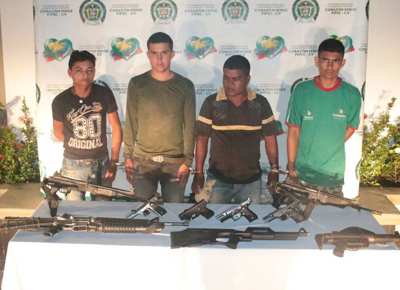 Tres delincuentes murieron y cuatro más fueron capturados en una operación de la Policía Nacional contra el alias “Chiquito Malo”, uno de los seis principales cabecillas de “los Urabeños”. FOTO CORTESÍA