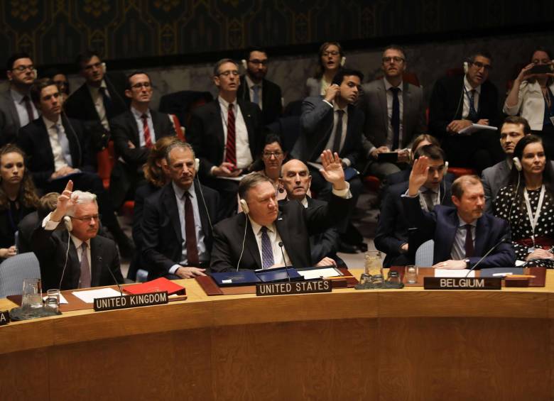 Estados Unidos está buscando una declaración del Consejo de Seguridad de las Naciones Unidas que exprese su pleno apoyo a la Asamblea Nacional de Venezuela. Foto: AFP.