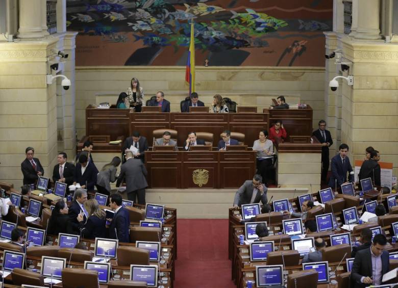 Cámara de Representantes. FOTO: COLPRENSA