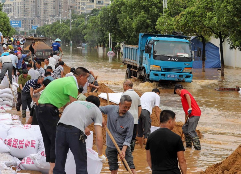 Lluvias en China dejan 141 muertos y desaparecidos, y 38 millones de afectados