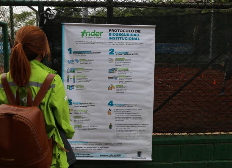 Así fue el simulacro de reapertura en escenarios deportivos de Medellín