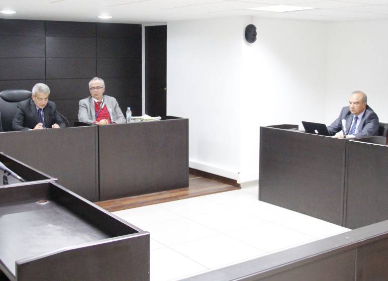 Zuluaga no asistió a la audiencia. FOTO CORTESÍA