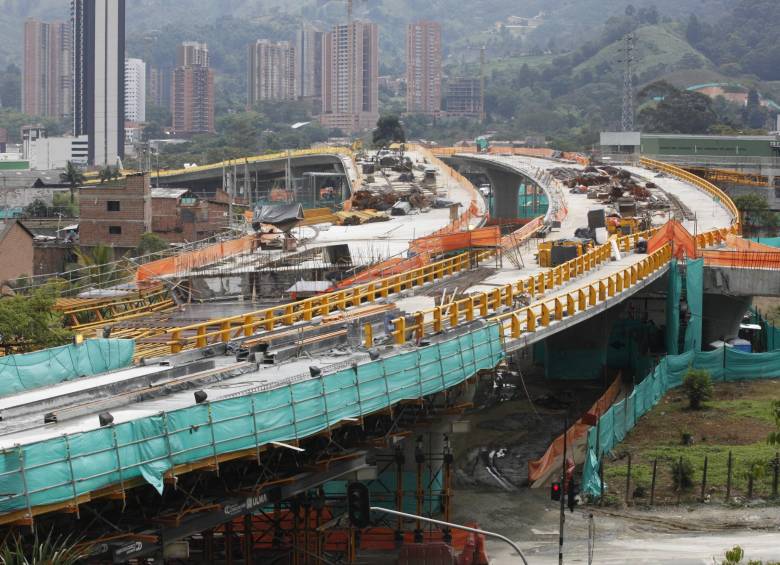 Imagen de tomada el 25 de octubre de 2015 y que mostraba los avances en la construcción para dicha fecha. FOTO Archivo Manuel Saldarriaga Quintero