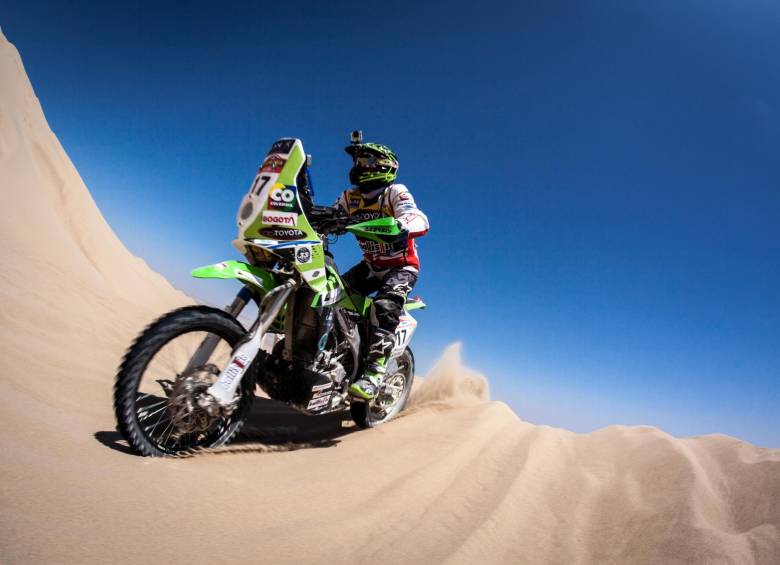 Juan Sebastián Toro correrá su tercer Dakar en 2015. FOTO Cortesía