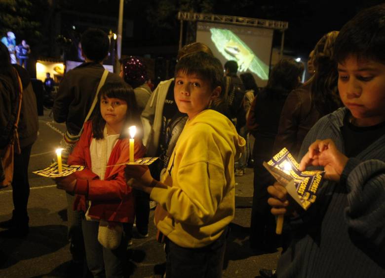 Este sábado se realizará La Hora del Planeta, actividad que ha movilizado miles de personas alrededor del mundo. FOTO COLPRENSA