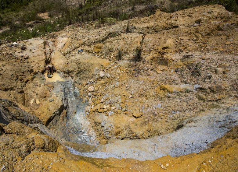 Minería en Antioquia. FOTO: JULIO CÉSAR HERRERA