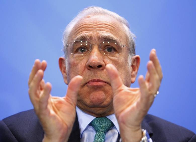 Ángel Gurría, secretario General de la Organización para la Cooperación y Desarrollo Económicos (Ocde) ha exhortado a Colombia en su proceso de ingreso a este club global de países. FOTO AFP