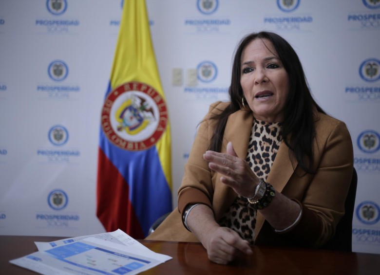 Susana Correa Botero, directora del departamento de Prosperidad Social, encargado de administrar el sector social del país. Foto: Colprensa
