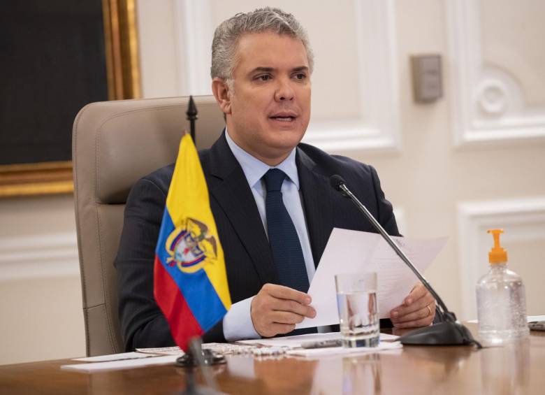 Presidente Iván Duque. FOTO COLPRENSA