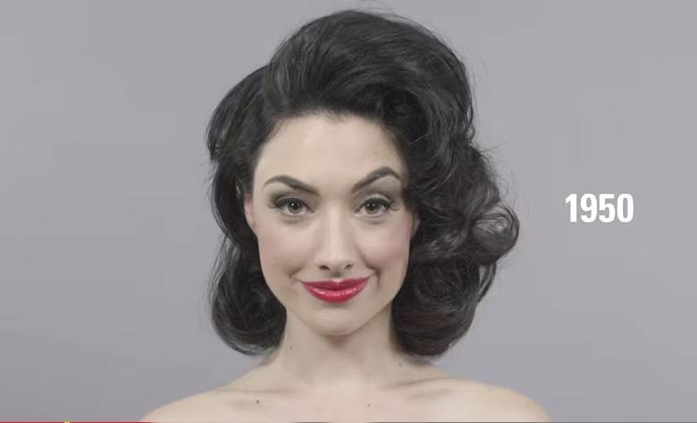 Un minuto de video, 100 años de estilo femenino