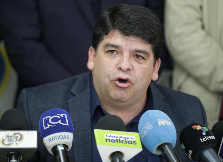 Nelson Alarcónpresidente de Fecode