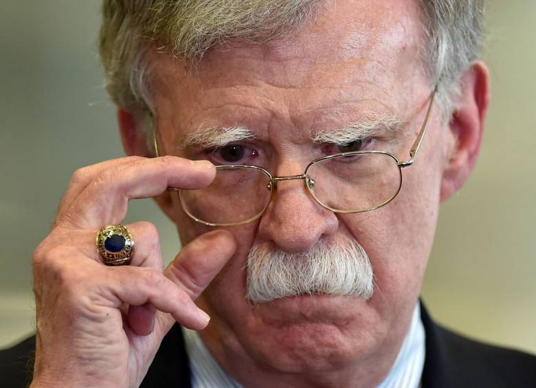 John Bolton, el exconsejero de Seguridad Nacional de la Casa Blanca. FOTO AFP