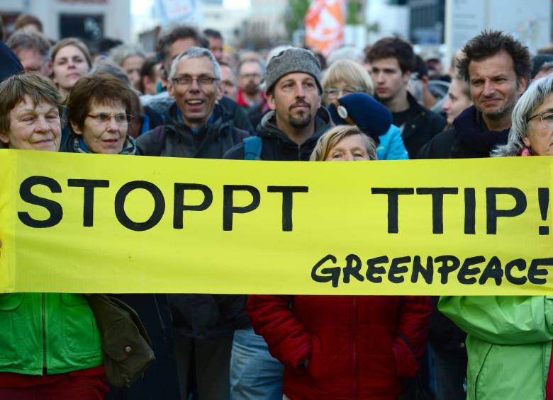 El rechazo a la TTIP es particularmente marcado en Alemania. FOTO Reuters
