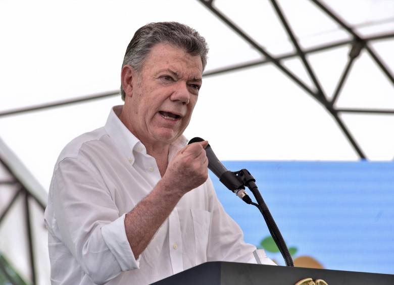 El anuncio fue hecho por el Primer Mandatario en Arauca, al final del Consejo de Seguridad. Foto Colprensa