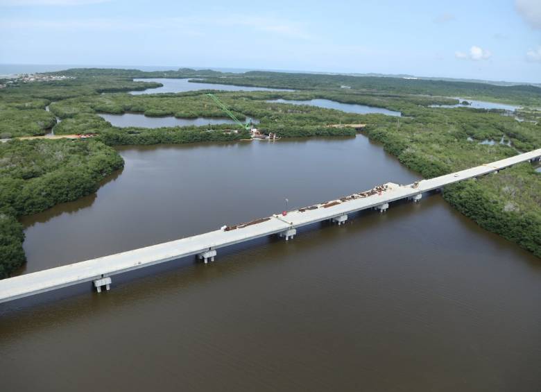 Viaducto de la Ciénaga de la Virgen. FOTO MINTRANSPORTE