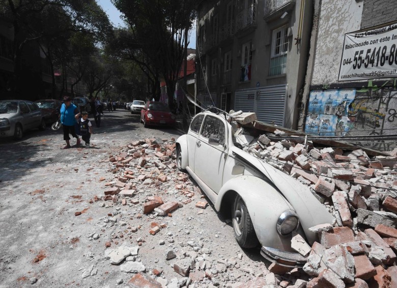 Los videos más impactantes del terremoto en México 