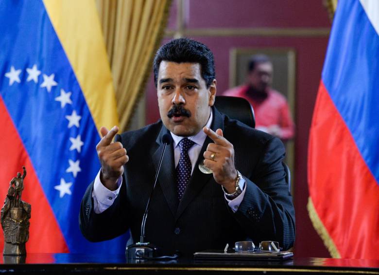 El presidente de Venezuela, Nicolás Maduro. FOTO: AFP.