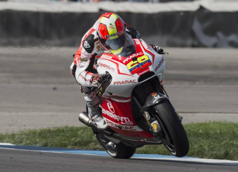 Hernández tuvo un papel protagónico en el gran premio de Catar y terminó en el top 10. FOTO ARCHIVO