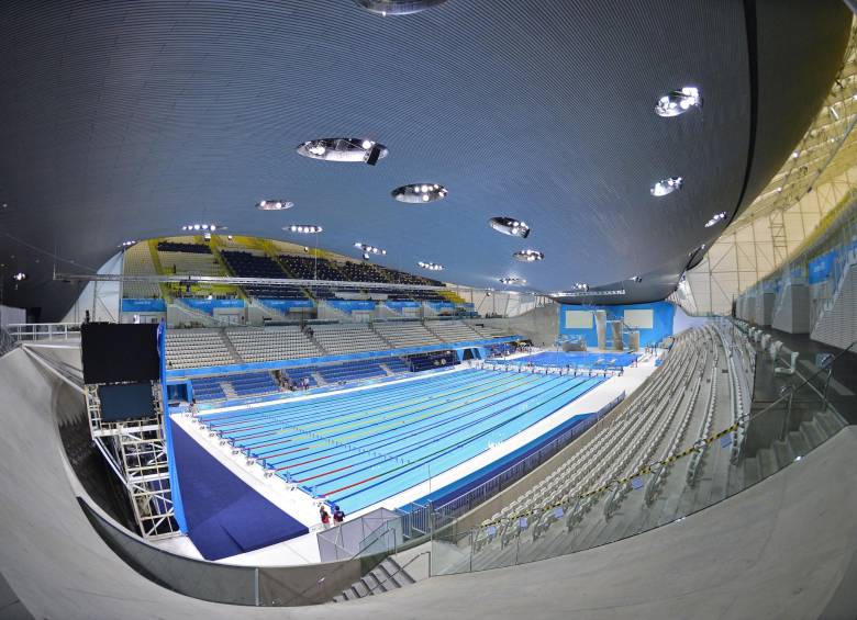 También destaca el Centro Acuático de Londres usado en los Juegos Olímpicos de 2012. FOTO Reuters