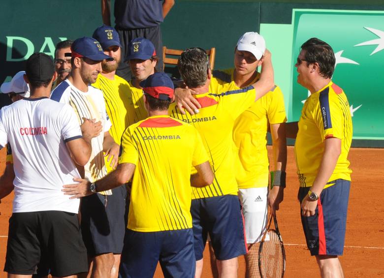 González ganó dos de los tres puntos que le dan esta nueva oportunidad al país. FOTO AFP