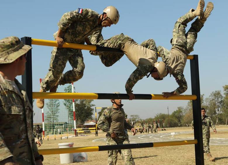 Colombia lidera competencia de Fuerzas Comando