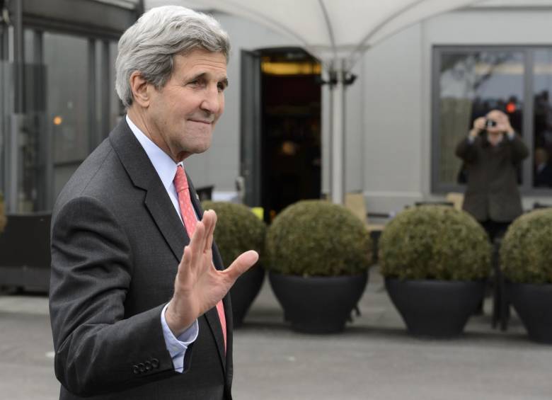 El jefe de la diplomacia de Estados Unidos, John Kerry. FOTO AP.