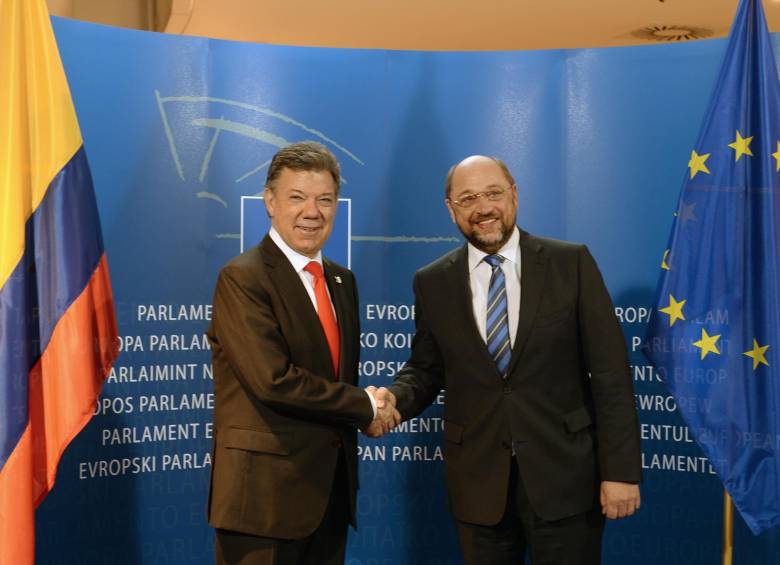 El primer mandatario espera que en un mes hayan “buenas noticias” sobre la eliminación del visado Schengen. FOTO ARCHIVO