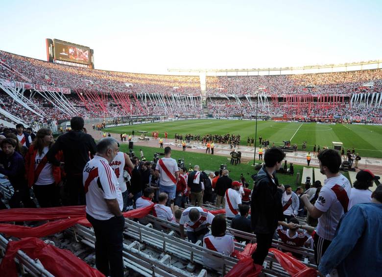 Si el Monumental no recibe aval de autoridades River tendría que buscar donde oficiar como local ante Boca. FOTO: AFP