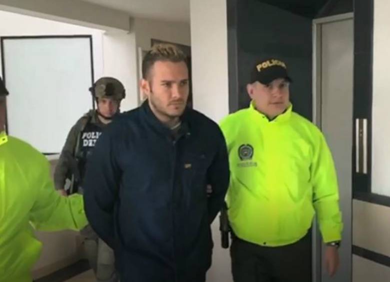Así fue la captura de Sebastián Murillo Echeverry, alias “Lindolfo”, “Sebitas”, “Junior” o “el Bonito”. FOTO cortesía policía nacional