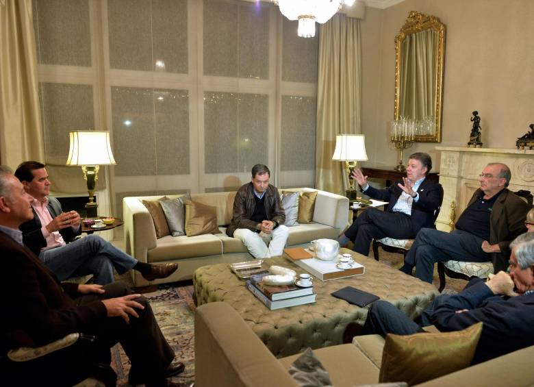El equipo de negociación del Gobierno definió el discurso que llevará a La Habana. FOTO cortesía 