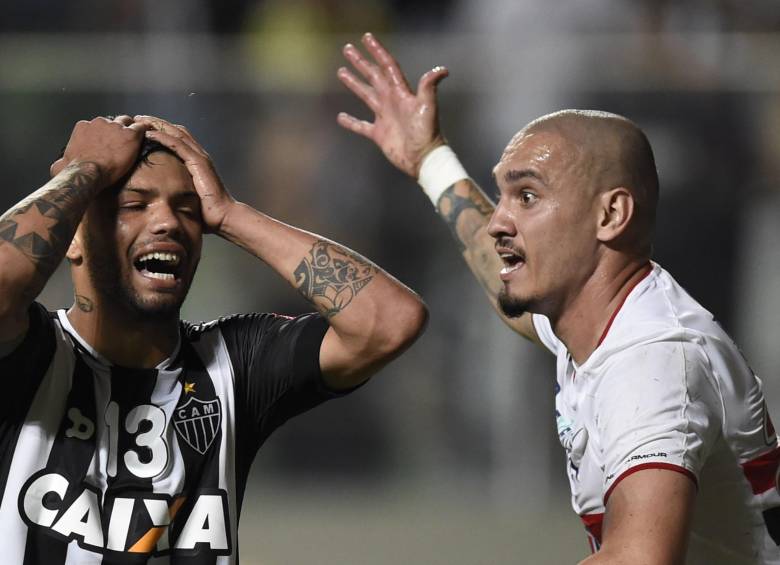 Sao Paulo quedó como el único representante de Brasil en la Copa. Foto. AFP
