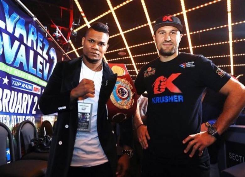 Eléider Álvarez mantiene su optimismo de cara al combate de revancha ante el ruso Sergei Kovalev que se cumplirá mañana en Texas. No obstante, no se confía. FOTO cortesía