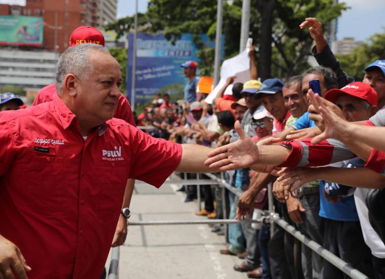 Presidente de la Asamblea Nacional Constituyente de Venezuela, Diosdado Cabello, da positivo de coronavirus. FOTO: EFE