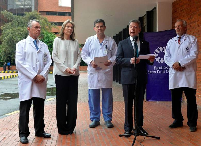 Santos necesitará radioterapia, pero no tiene metástasis o tumores