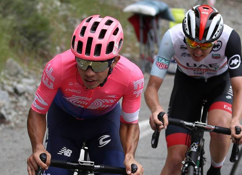 Sergio Higuita es el campeón nacional de ruta de Colombia. FOTO CORTESÍA EF