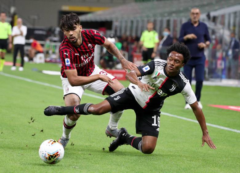 El antioqueño Juan Guillermo Cuadrado cumple una gran temporada con Juventus en la Liga de Italia. FOTO EFE