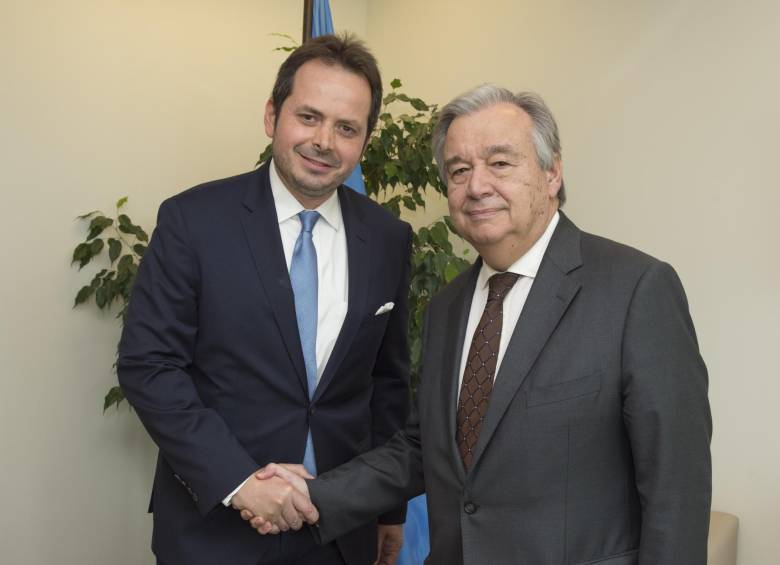 El secretario general de la ONU, António Guterres, nombró como jefe de la Misión en Colombia a Carlos Ruiz. FOTO Cortesía ONU