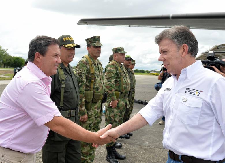 El jefe de Estado también destacó la gestión de Cuba y Noruega como países garantes y de la Cruz Roja. FOTO CORTESÍA