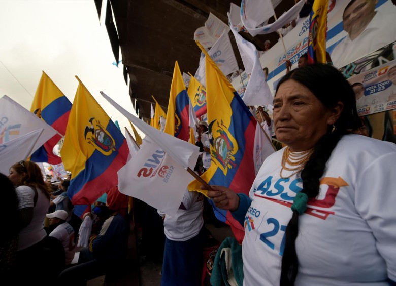 A pesar de los avances sociales de la era Correa, se han fortalecido sectores inconformes. FotoS afp y efe