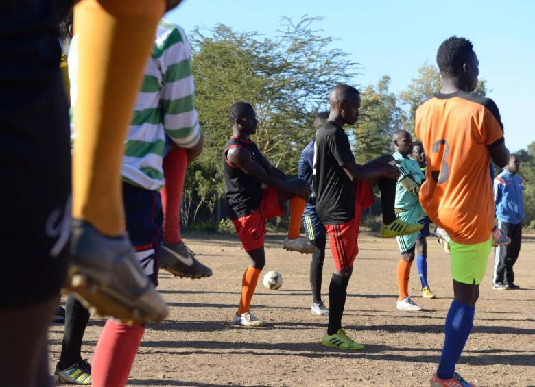 Ser futbolista en un suburbio de Kenia