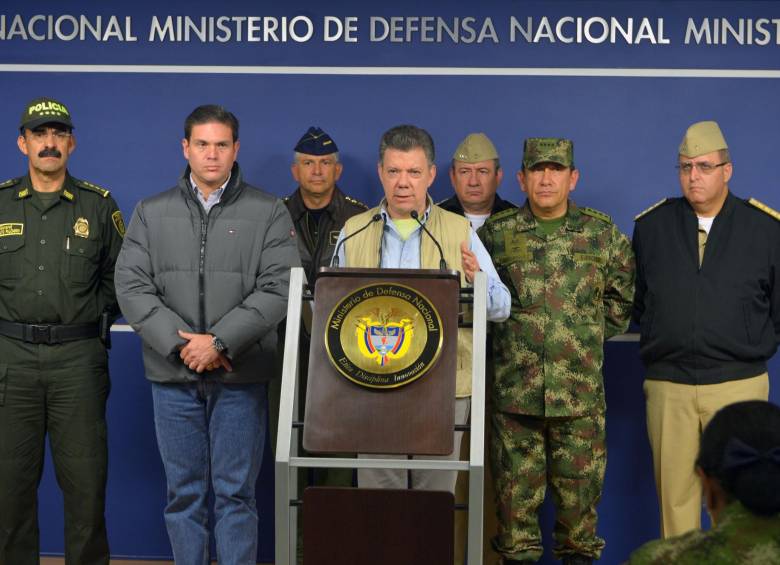 El presidente Juan Manuel Santos indicó que el general deberá explicar las condiciones en las que se dio el secuestro. FOTO COLPRENSA
