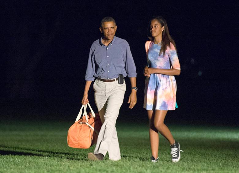 Desde que llegó a Harvard, Malia, la hija de Barack Obama, ha estado bajo los lentes de la prensa. FOTO AFP