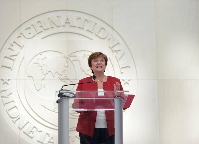 Kristalina Georgieva es la nueva directora del FMI, la primera persona elegida para el cargo que proviene de un país emergente. FOTO AFP