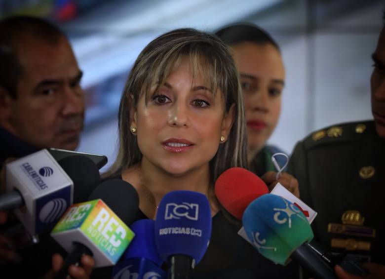 Foto: María Pierina González, directora de fiscalización de la Dian.