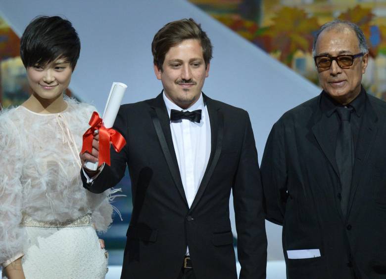 El antioqueño Simón Mesa Soto recibió en mayo de 2014 la Palma de Oro al mejor cortometraje de la 67 edición del Festival de Cannes por Leidi. FOTO ARCHIVO
