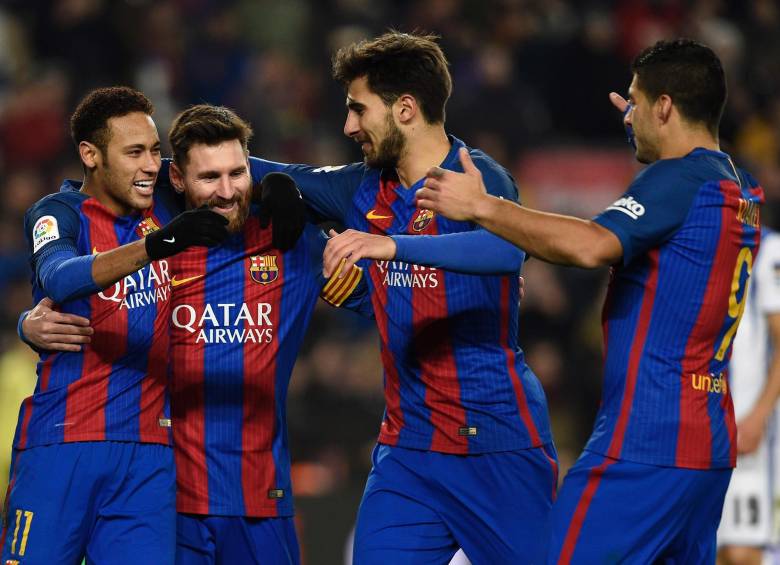 Barcelona busca su trofeo número 29 de la Copa del Rey. FOTO AFP